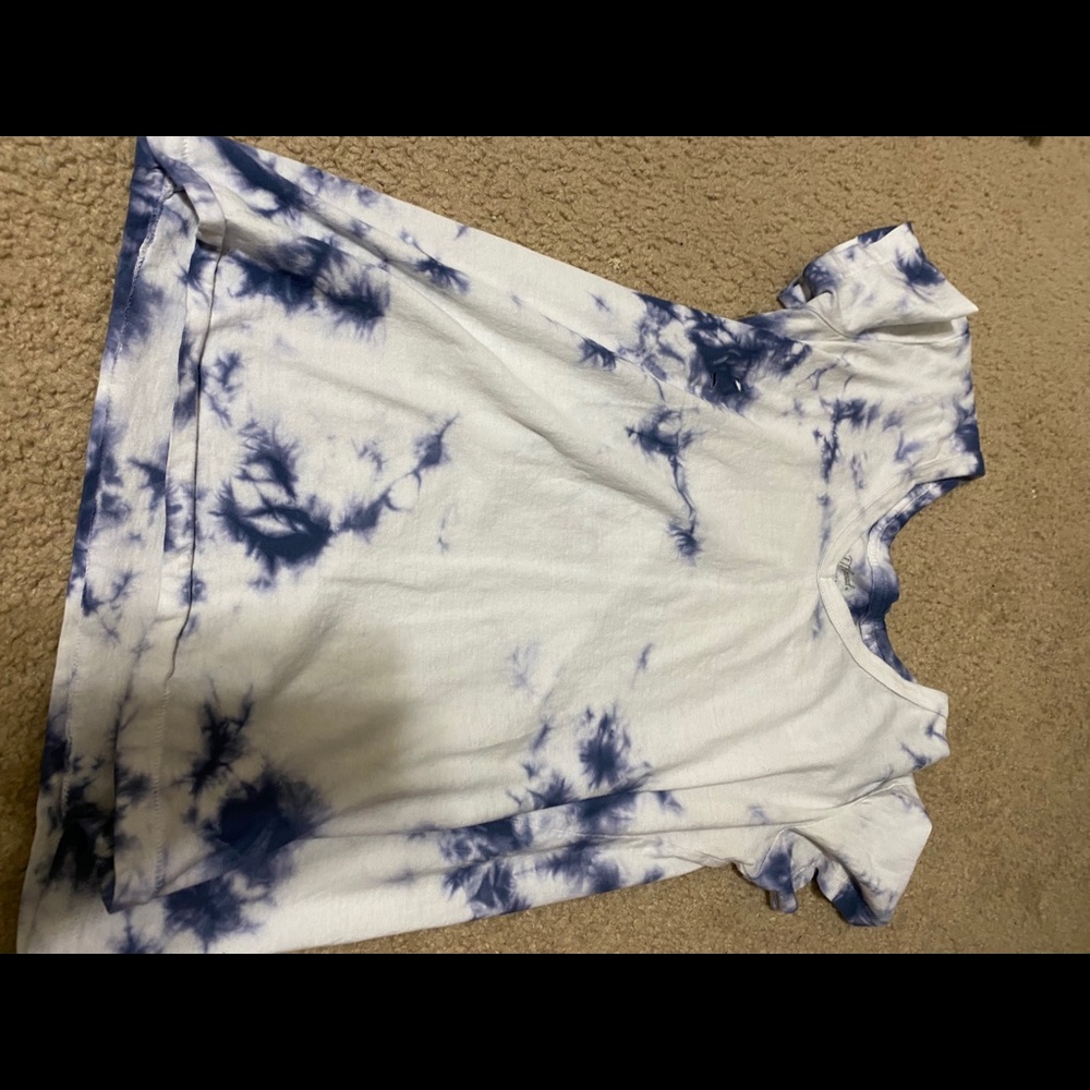 Three items two shirts and jeans